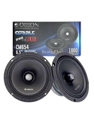 CM654 - ORION PAR DE MEDIOS RANGOS 6.5" 1000W 250W RMS 4 OHMS