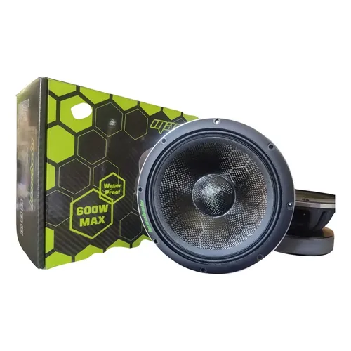 PRO-MR67AF - MAGNUM PAR MEDIOS RANGOS 6.5" 600W MAX 300W RMS 4 OHMS FIBRA DE CARBONO