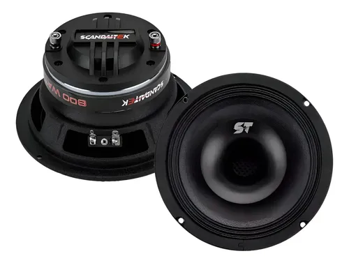 ST-MR652 - SCANDALTEK MEDIO RANGO 6.5" + DRIVER 800W MAX