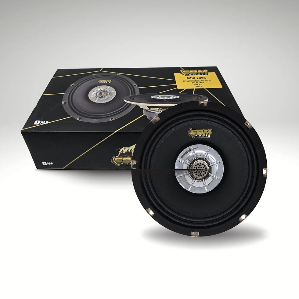 MDR-2008 - SBM PAR DE MEDIOS RANGOS 8” 600W