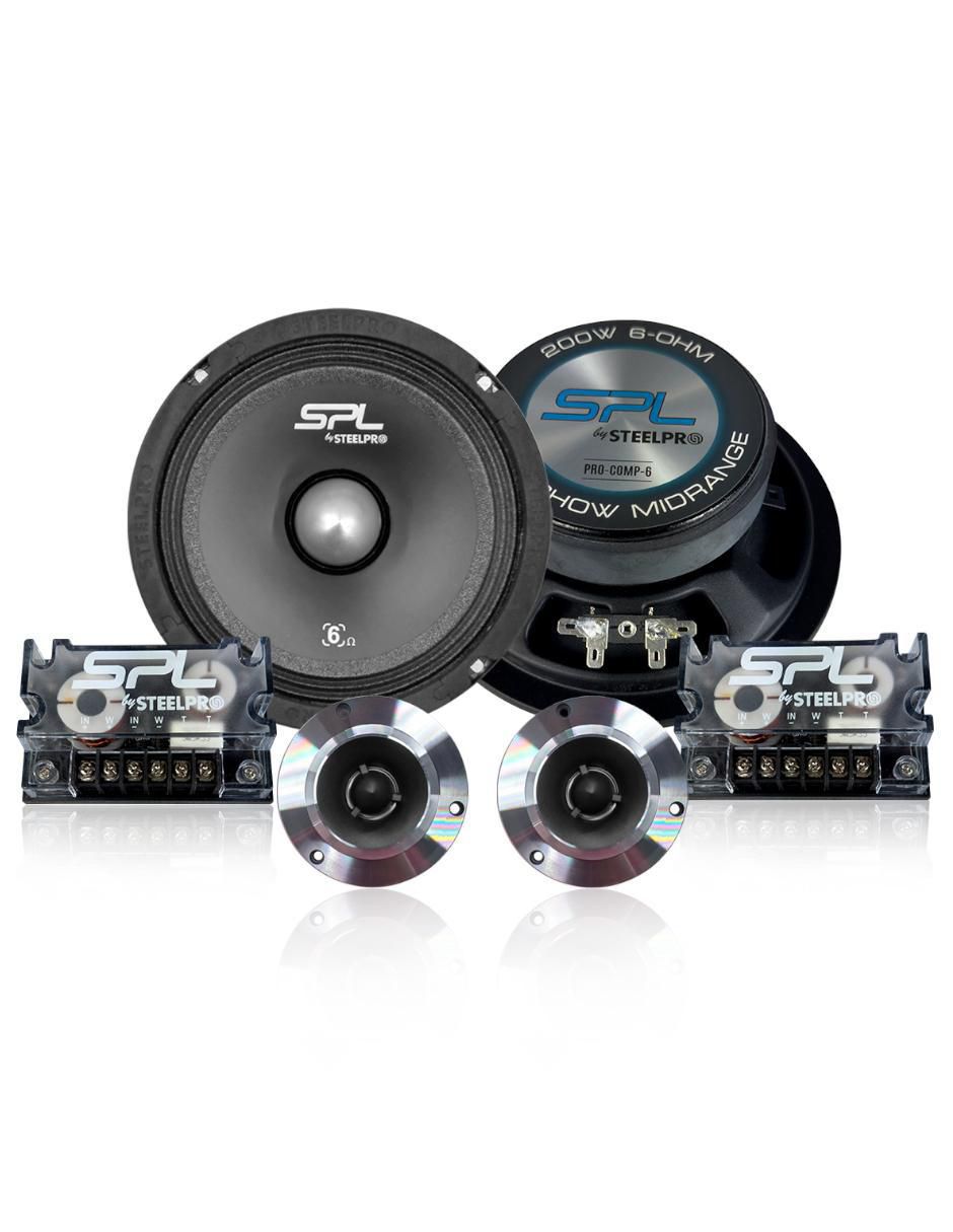 PRO-COM-6 - STEELPRO SET DE MEDIOS 6.5" OPEN SHOW 300W