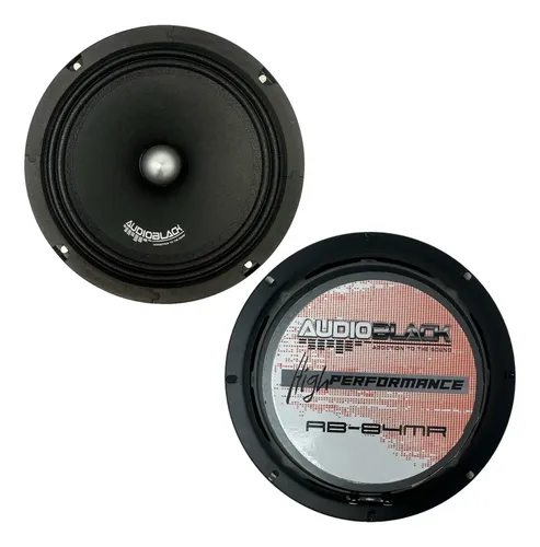 AB-84MR - AUDIOBLACK PAR MEDIO RANGO 8" 300W