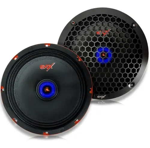 EVX8LED - EVOX MEDIO RANGO CON LED DE 8" 400W RMS 800W MAX 8 OHMS