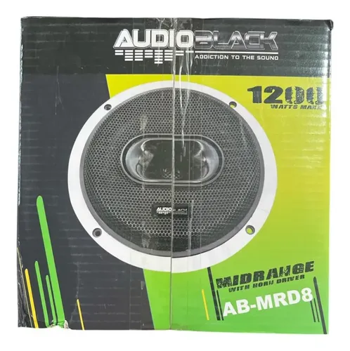 AB-MRD8 - AUDIOBLACK MEDIO RANGO + DRIVER 8" 300W RMS