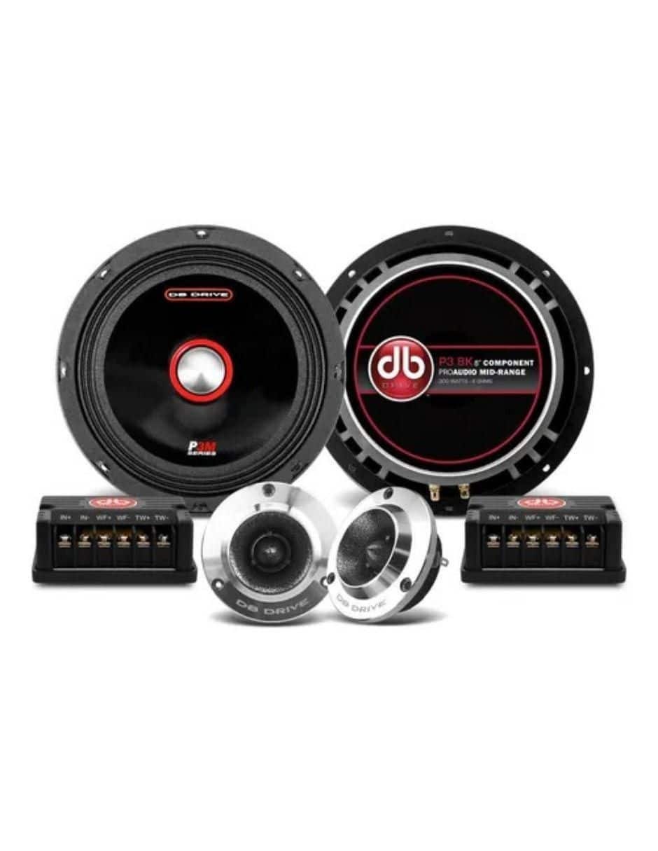 P38K - DB DRIVE SET MEDIOS RANGOS 8" 300W