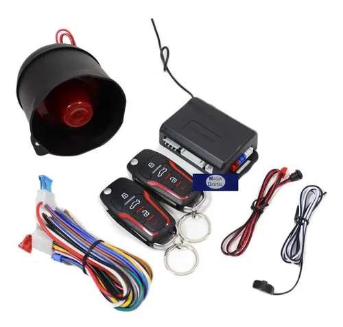 RKS-POWER4 - ROCK SERIES ALARMA PARA AUTO CONTROLES CON LLAVE DE NAVAJA