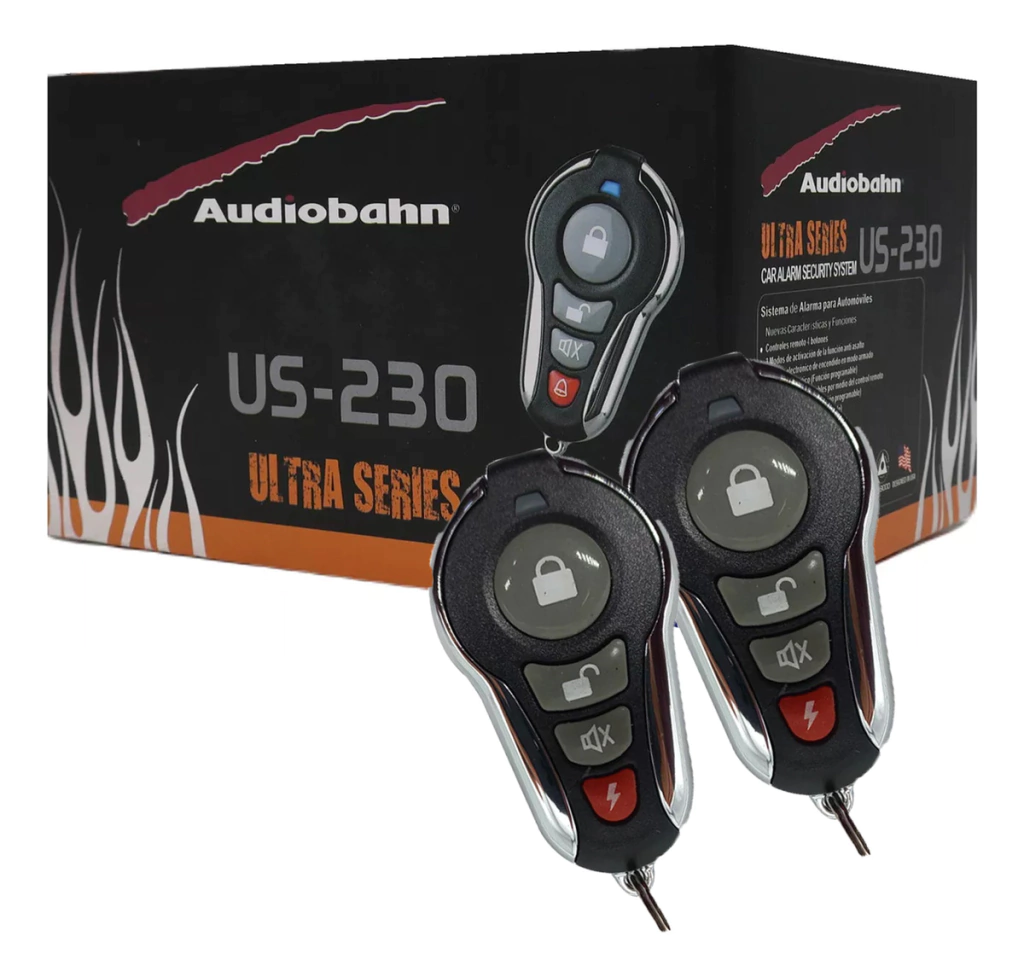 US-230 - AUDIOBAHN ALARMA ULTRA SERIES PARA AUTO